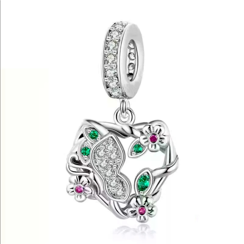 New 925-Charm Bead Fit Original Pandora Bracelet